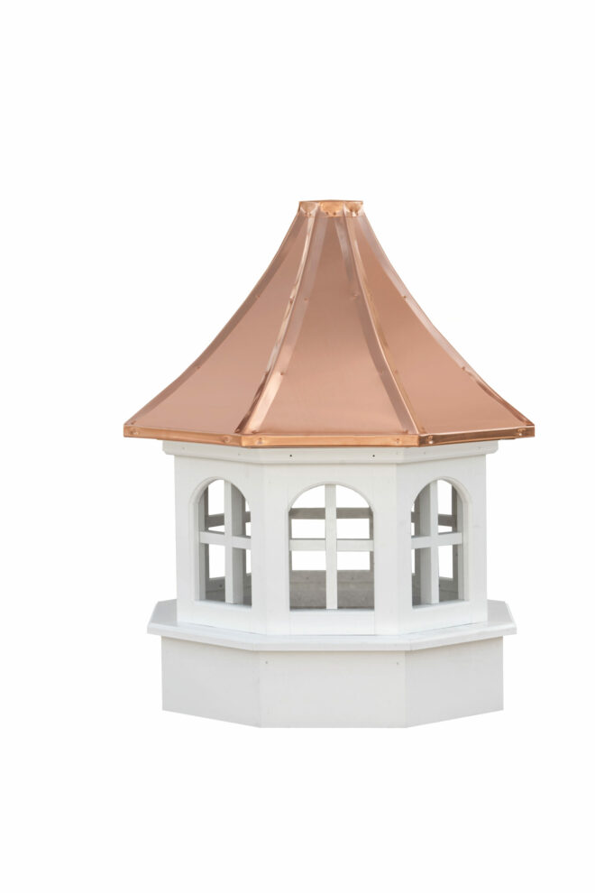 Salisbury Vinyl Cupola with Copper Roof