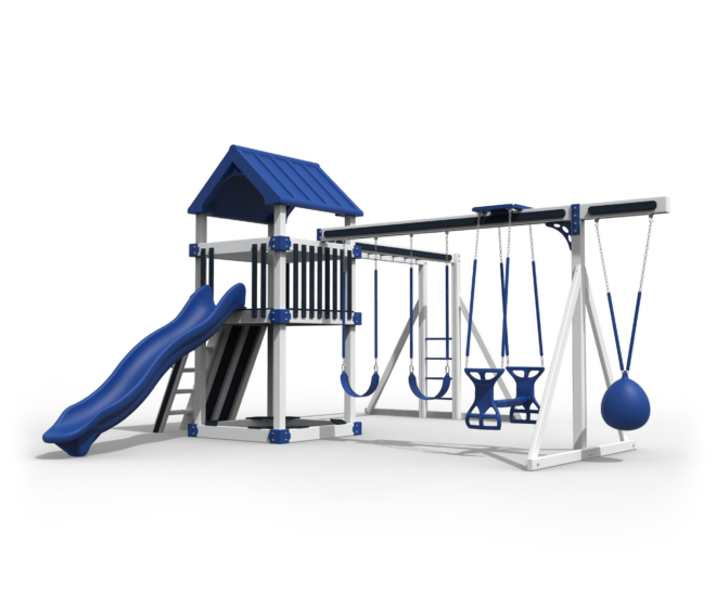 Polaris Vinyl Playset in blue.