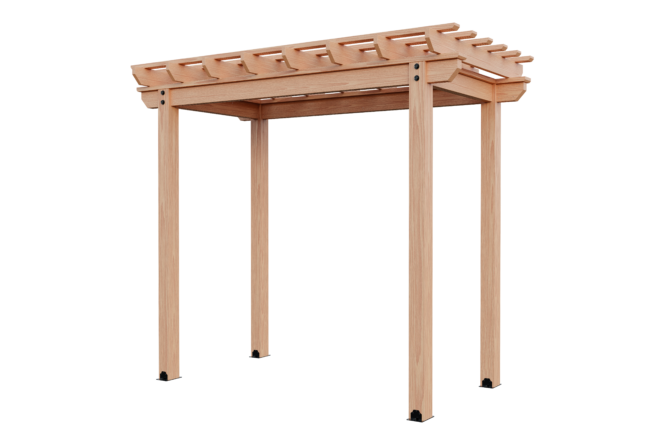6x10 Cedar Pergola Kit