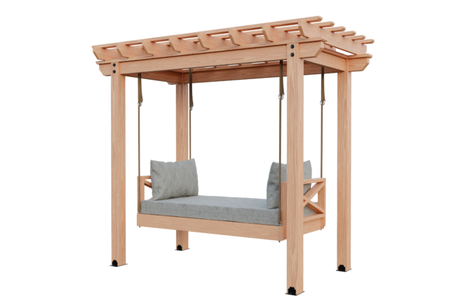 6x10 Cedar Pergola Kit - Image 3
