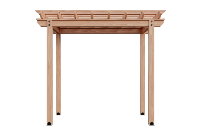 6x10 Cedar Pergola Kit - Image 4