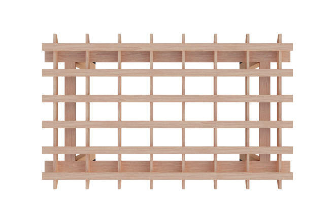 6x10 Cedar Pergola Kit - Image 6